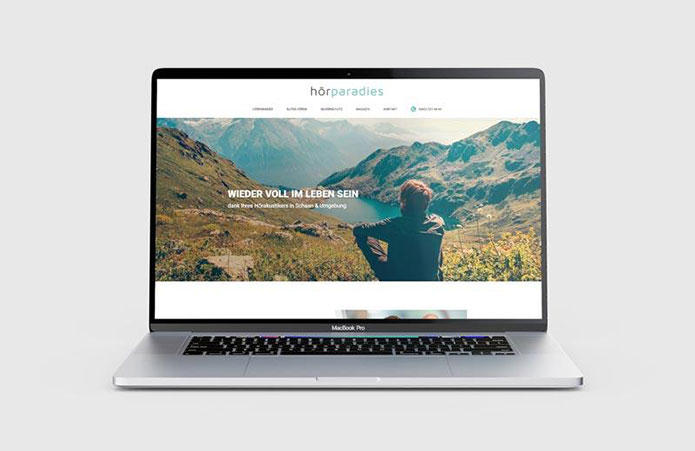 Ihre Internetseite – Im modernen Design mit fachlichen Inhalten